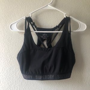 Black Sports Bra